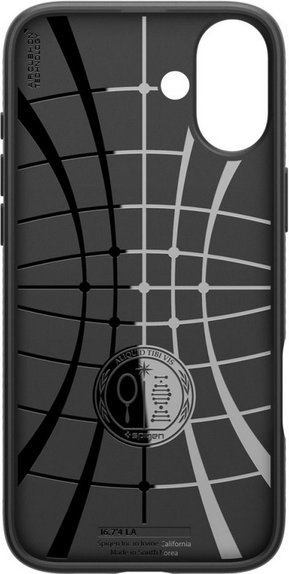 Spigen - Hülle Liquid Air für iPhone 16, matte black