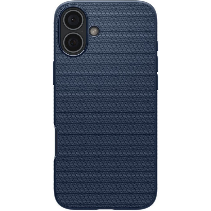 Spigen - Hülle Liquid Air für iPhone 16, navy blue