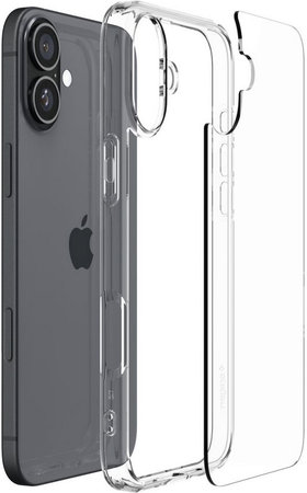 Spigen - Hülle Ultra Hybrid für iPhone 16, crystal clear