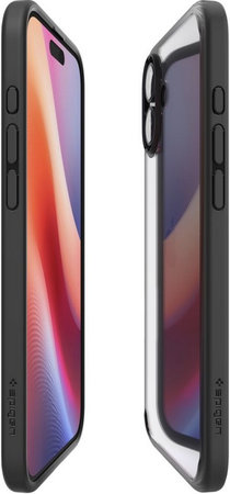 Spigen - Hülle Ultra Hybrid für iPhone 16, matte black