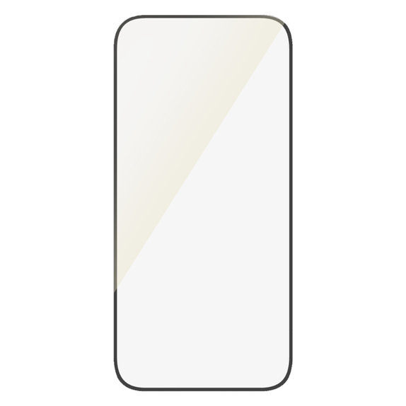 PanzerGlass - Gehärtetes Glas UWF Eyecare mit Applikator Für iPhone 16 Plus, schwarz
