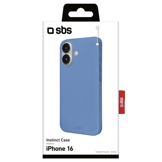 SBS - Hülle Instinct Für iPhone 16, blau