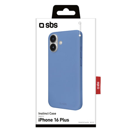 SBS - Hülle Instinct Für iPhone 16 Plus, blau