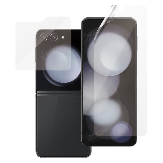 Schutzfolie UWF und Panzerglas für Samsung Galaxy Z Flip6, Klar, SAFE by PanzerGlass