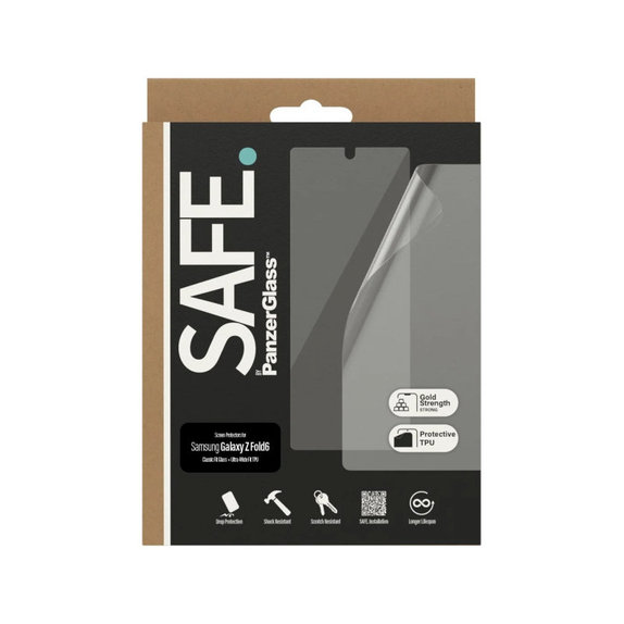 Schutzfolie UWF und Panzerglas für Samsung Galaxy Z Fold6, Klar, SAFE by PanzerGlass