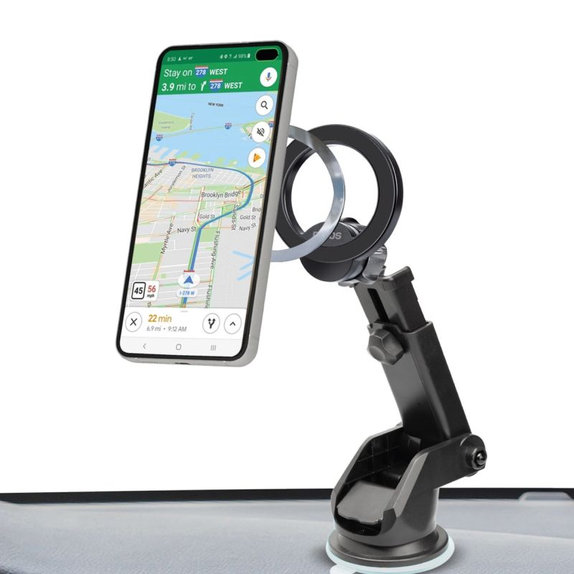 SBS - Kfz‑Halterung Circle Mag mit Teleskoparm, MagSafe, schwarz