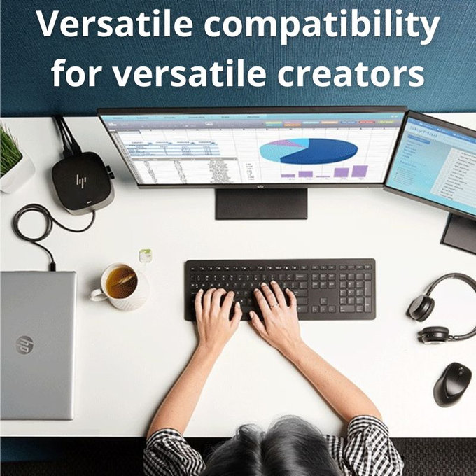 HP - Docking-Station G5 (USB-C) Refurbished