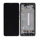 Samsung Galaxy A73 A736 - LCD Display + Touchscreen Front Glas + Rahmen (Black) TFT