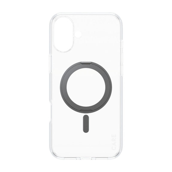 Kickstand Hülle mit MagSafe für iPhone 16 Plus, Schwarz, CARE