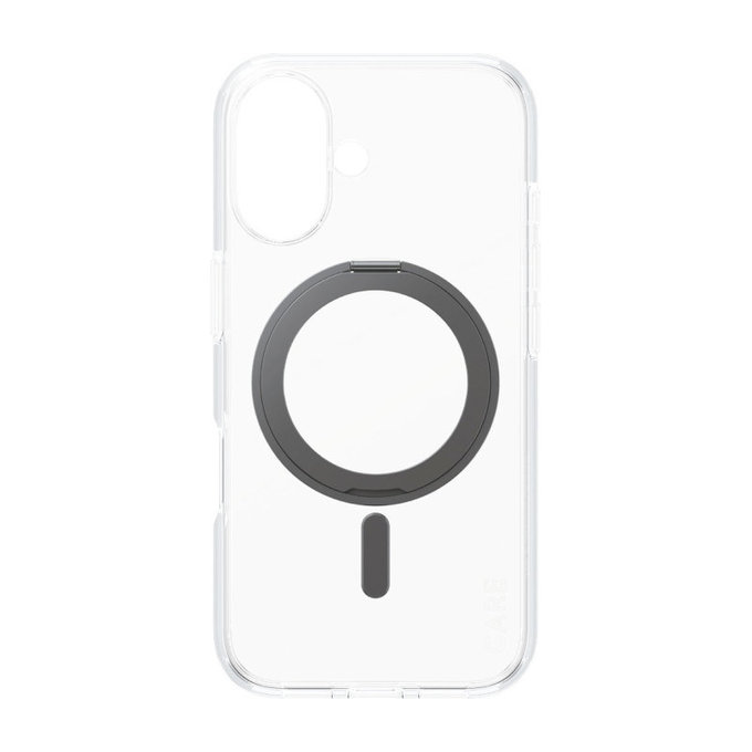 Kickstand Hülle mit MagSafe für iPhone 16, Schwarz, CARE