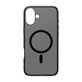 Smokey Hülle mit MagSafe für iPhone 16 Plus, Schwarz, CARE