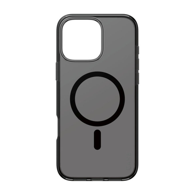 Smokey Hülle mit MagSafe für iPhone 16 Pro Max, Schwarz, CARE