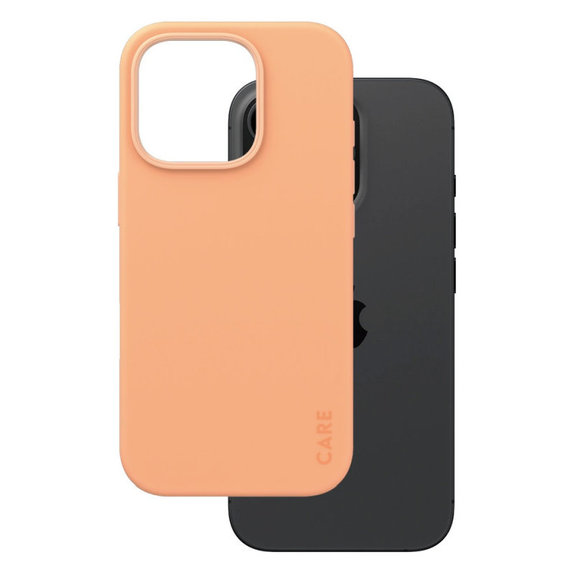 Fearlessly Hülle mit MagSafe für iPhone 16 Pro, Peachy, CARE