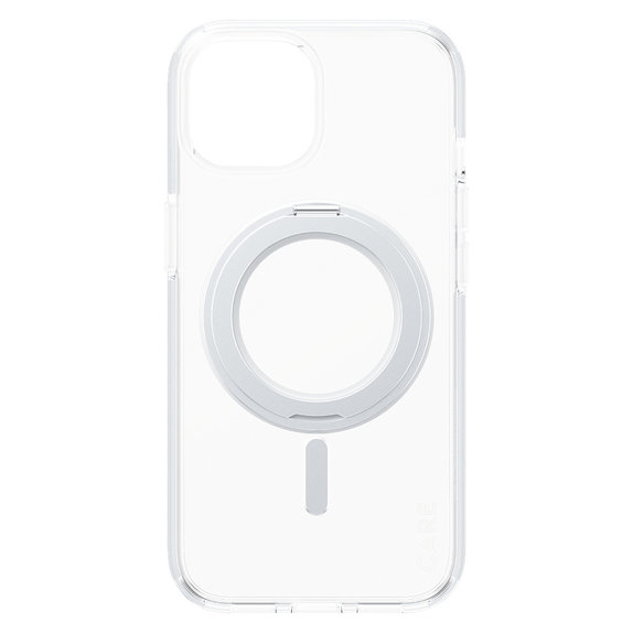 Hülle Kickstand mit MagSAFE by PanzerGlass für iPhone 15, Silber, PanzerGlass