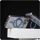 Kickstand Hülle mit MagSafe für iPhone 16, Blau, CARE
