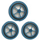 Proscenic P10, P11, U11 - HEPA-Filter (Blue) - 3Stk.