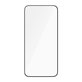 Schutzglas UWF Ceramic mit Applikator für iPhone 15 Plus, Schwarz, PanzerGlass