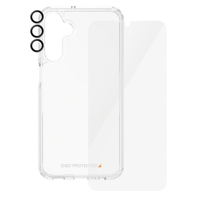 Bundle Hoops + Panzerglas UWF + Hard Case D3O für Samsung Galaxy A15/A15 5G, PanzerGlass