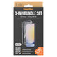 Bundle Hoops + Panzerglas UWF + Hard Case D3O für Samsung Galaxy A25 5G, Transparent, PanzerGlass