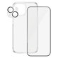 Bundle PicturePerfect + Panzerglas UWF + Hard Case D3O für iPhone 15, PanzerGlass