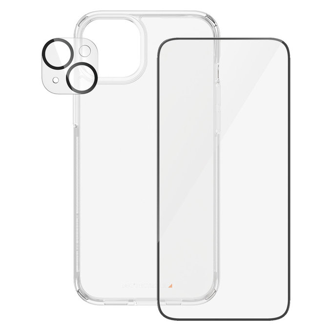 Bundle PicturePerfect + Panzerglas UWF + Hard Case D3O für iPhone 15 Plus, PanzerGlass