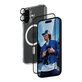 Bundle 3-in-1 Hoops + UWF Panzerglas + Hard Case für iPhone 16, PanzerGlass