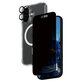 Bundle Hoops + UWF Privacy Panzerglas + Hard Case für iPhone 16, PanzerGlass