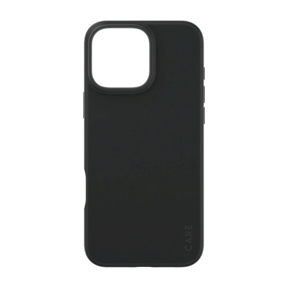 Fearlessly Hülle für iPhone 16 Pro Max, Schwarz, CARE