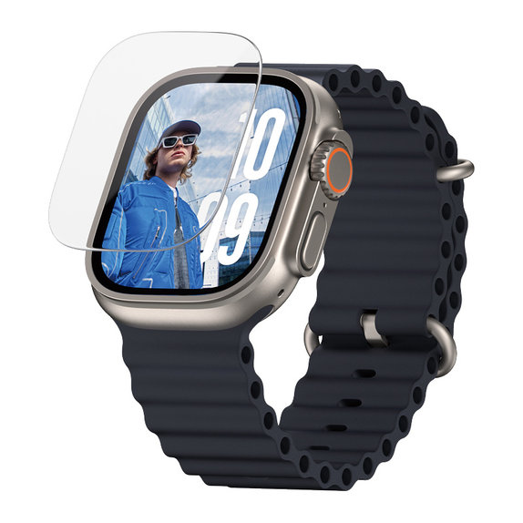 Panzerglas für Apple Watch Ultra 2024/Ultra 2/Ultra, Klar, PanzerGlass