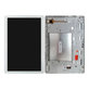 Lenovo Tab M10 TB-X505 - LCD Display + Touchscreen Front Glas + Rahmen (White) TFT