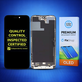 Apple iPhone 14 Pro Max - LCD Display + Touchscreen Front Glas + Rahmen Hard OLED FixPremium