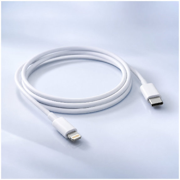 FixPremium - Kabel Lightning/USB-C, 1.5m, weiss