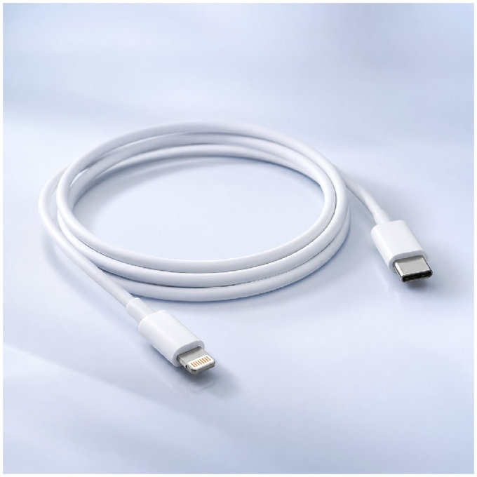 FixPremium - Kabel Lightning/USB-C, 1.5m, weiss