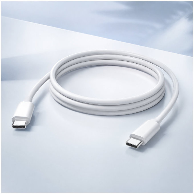 FixPremium - Kabel USB-C/USB-C, 1.5m, weiss