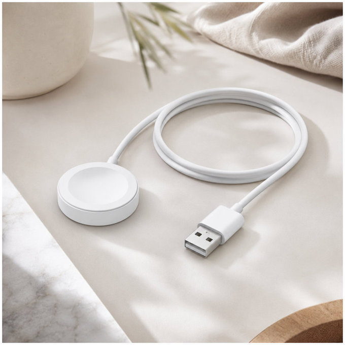 FixPremium - Kabel Watch/USB, 1.5m, weiss