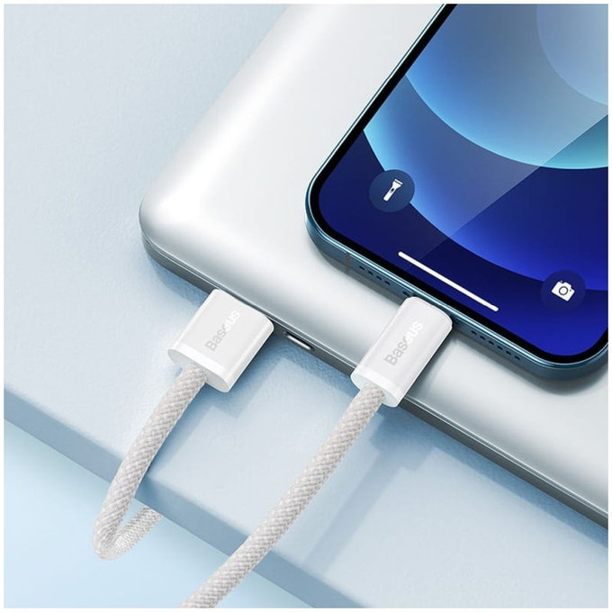 Baseus - Kabel Lightning/USB, 1.5m, weiss