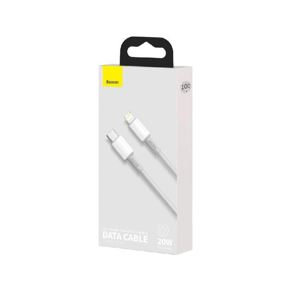 Baseus - Kabel Lightning/USB-C, 1.5m, weiss