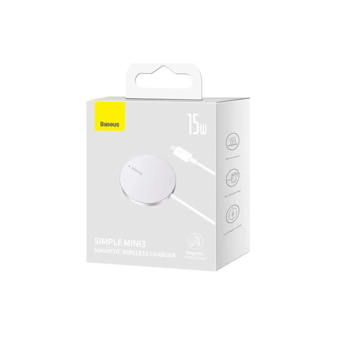 Baseus - Kabel MagSafe/USB-C, 1.5m, weiss
