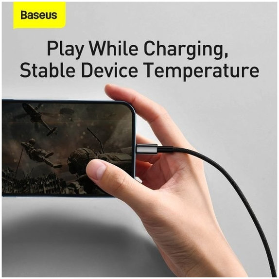 Baseus - Kabel Lightning/USB, 1.5m, schwarz