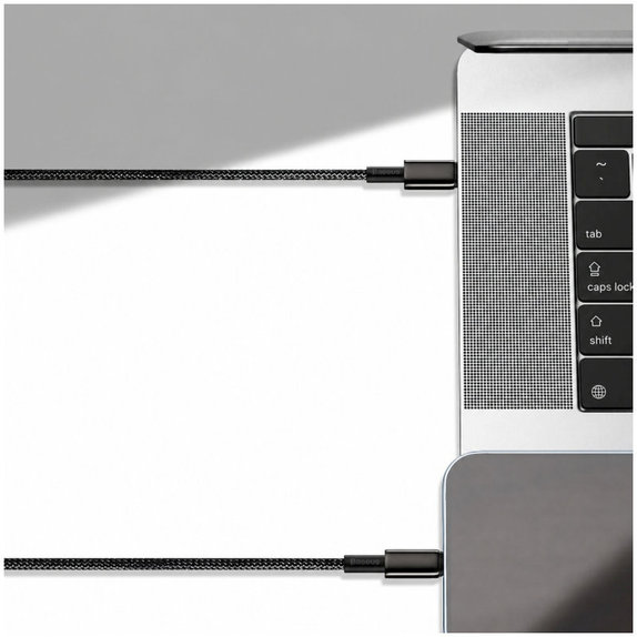 Baseus - Kabel Lightning/USB-C, 1.5m, schwarz