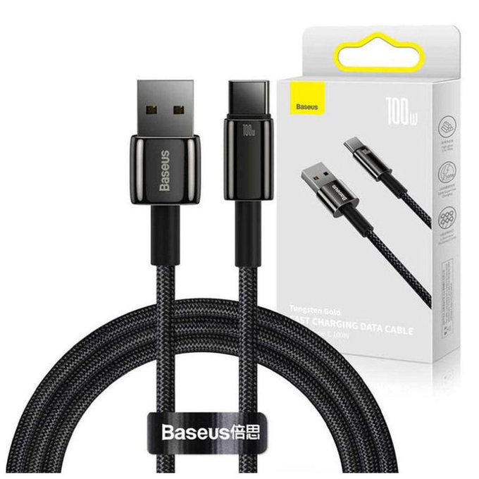 Baseus - Kabel USB-C/USB, 1.5m, schwarz