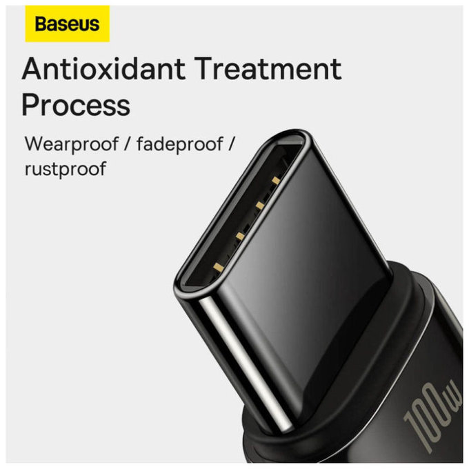 Baseus - Kabel USB-C/USB, 1.5m, schwarz
