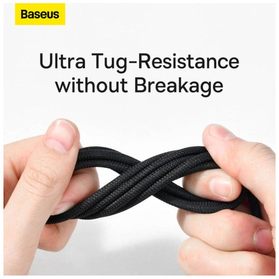 Baseus - Kabel USB-C/USB, 1.5m, schwarz