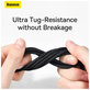 Baseus - Kabel USB-C/USB, 1.5m, schwarz