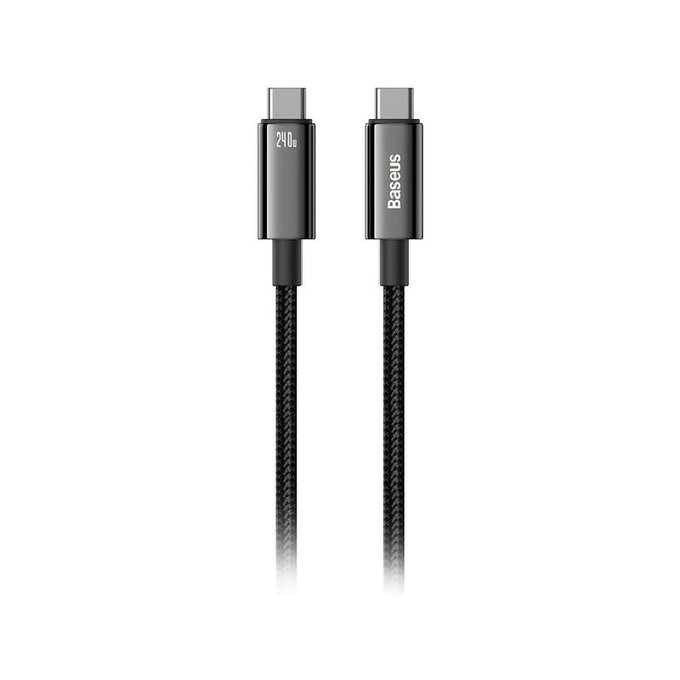 Baseus - Kabel USB-C/USB-C, 1.5m, schwarz