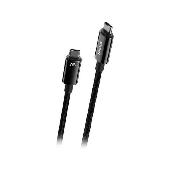 Baseus - Kabel USB-C/USB-C, 1.5m, schwarz