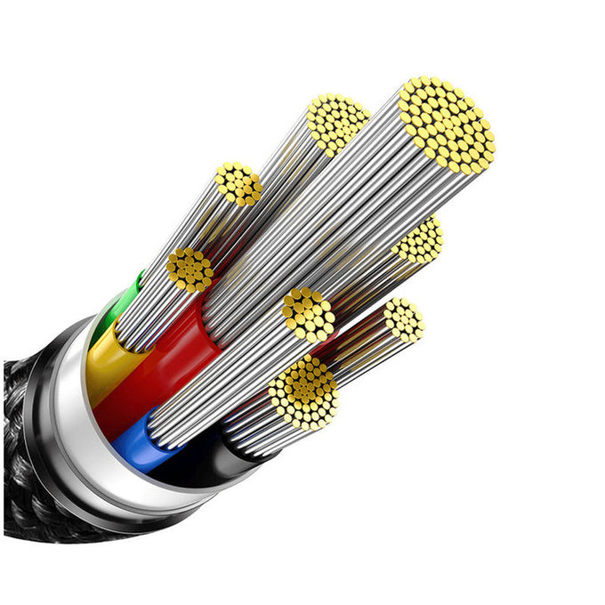 Baseus - Kabel USB-C/USB-C, 1.5m, schwarz