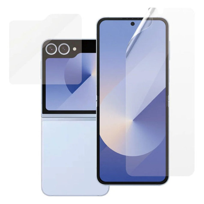 Schutzfolie UWF und Schutzglas für Samsung Z Flip6, Transparent, PanzerGlass