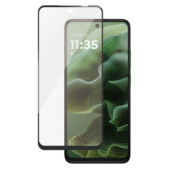 Panzerglas für Motorola Moto G35, Schwarz, SAFE by PanzerGlass
