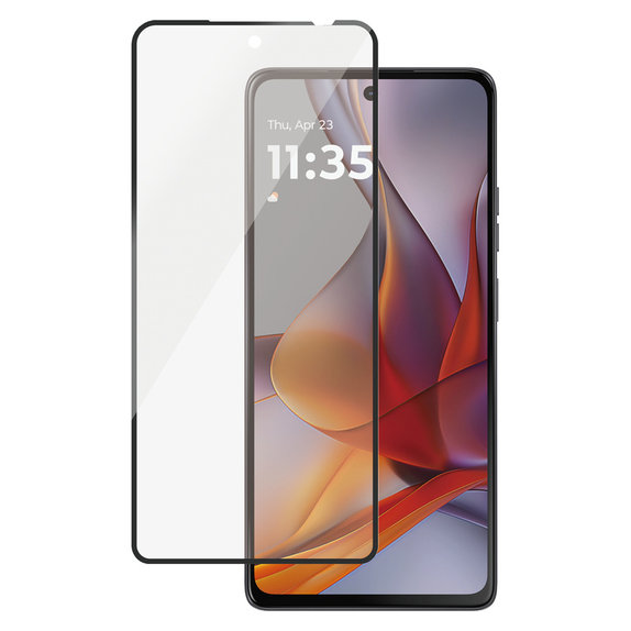 Panzerglas UWF für Motorola Moto G75 5G, Schwarz, PanzerGlass